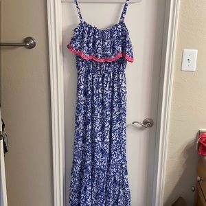 NWT Lilly Pulitzer Aida Dress ruffle maxi